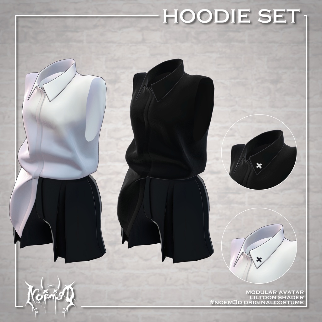 Hoodie set(19アバター対応)