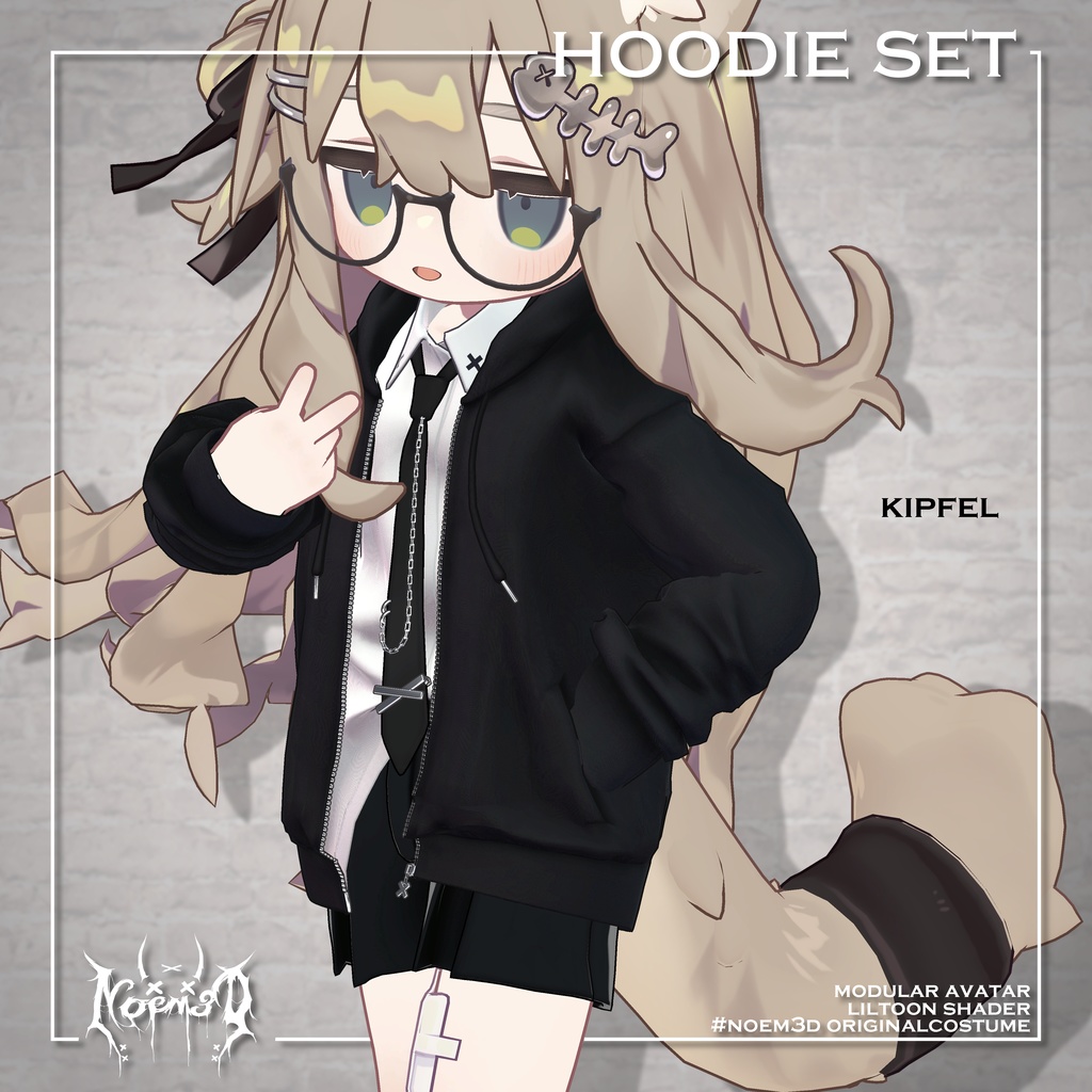 Hoodie set(19アバター対応)