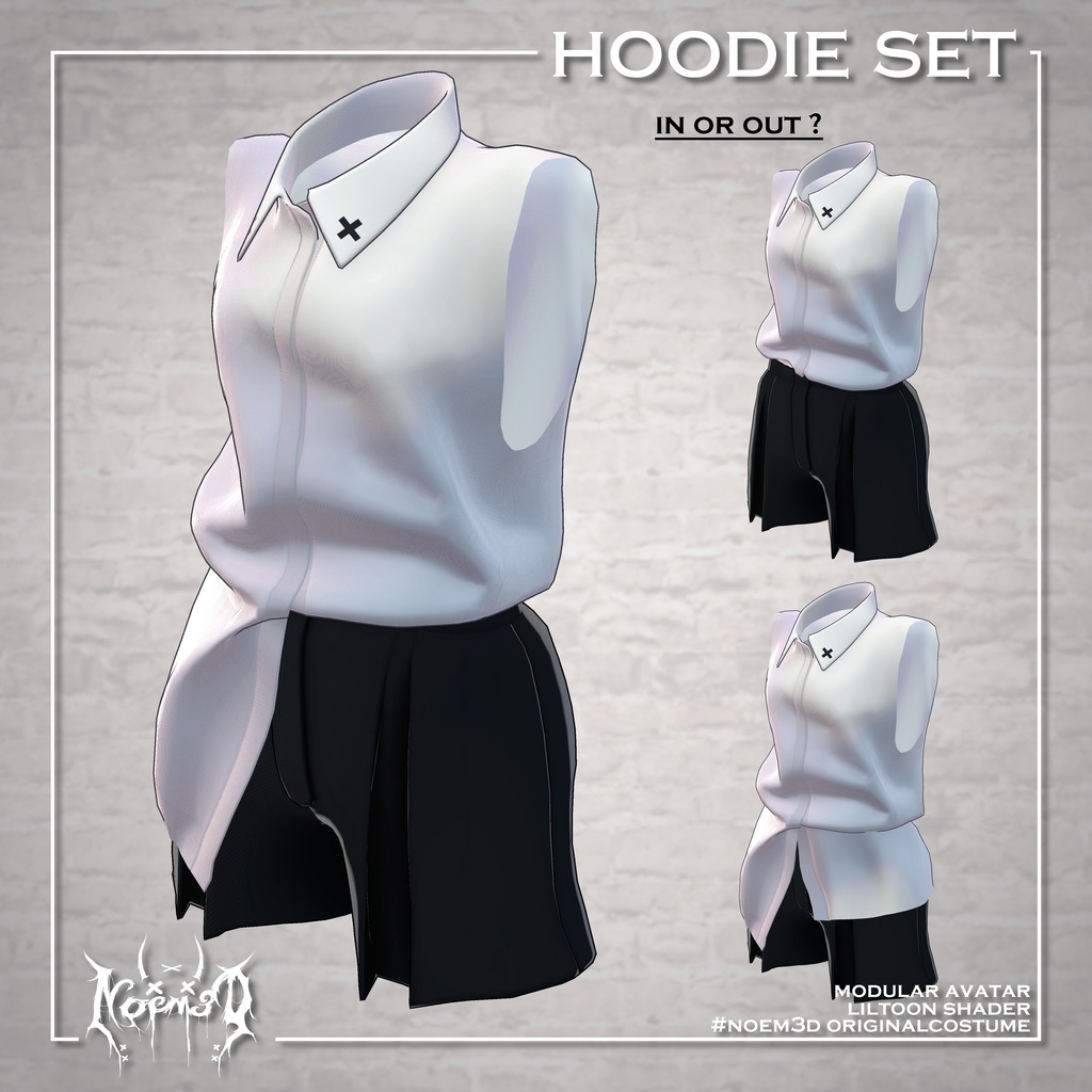 Hoodie set(19アバター対応)