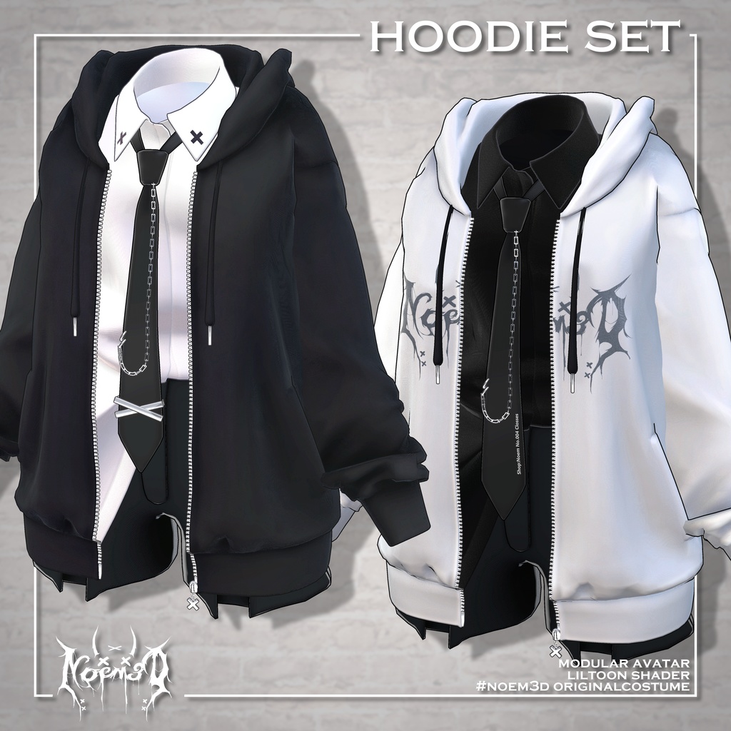 Hoodie set(14アバター対応)
