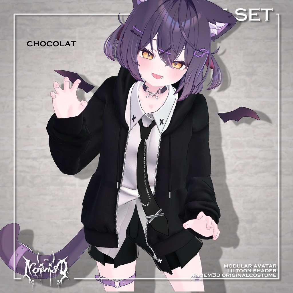 Hoodie set(19アバター対応)