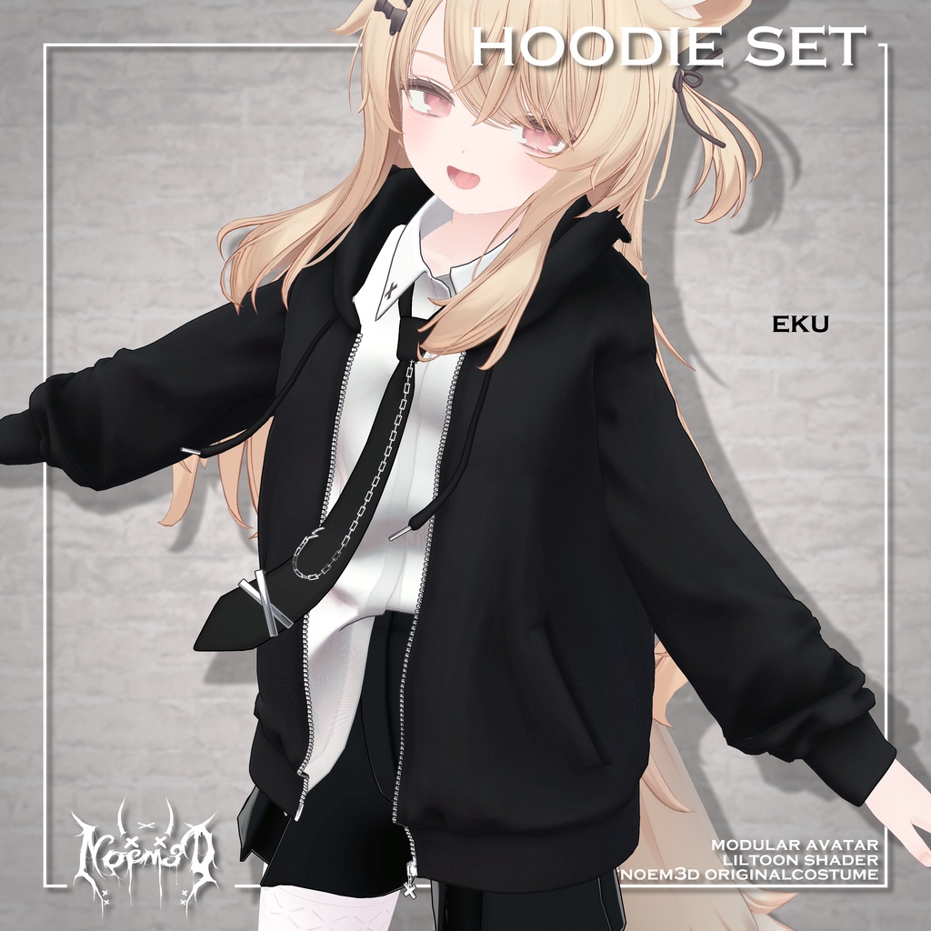 Hoodie set(19アバター対応)