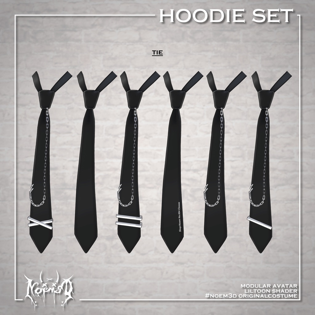 Hoodie set(19アバター対応)