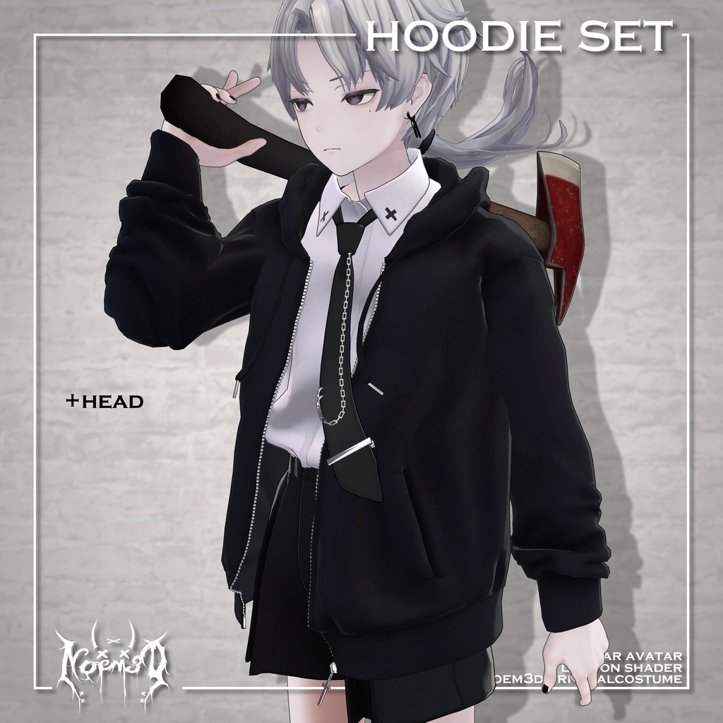 Hoodie set(19アバター対応)