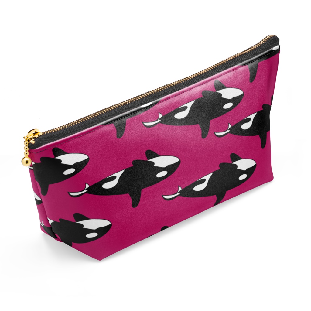 【受注生産】シャチの背泳ぎポーチA