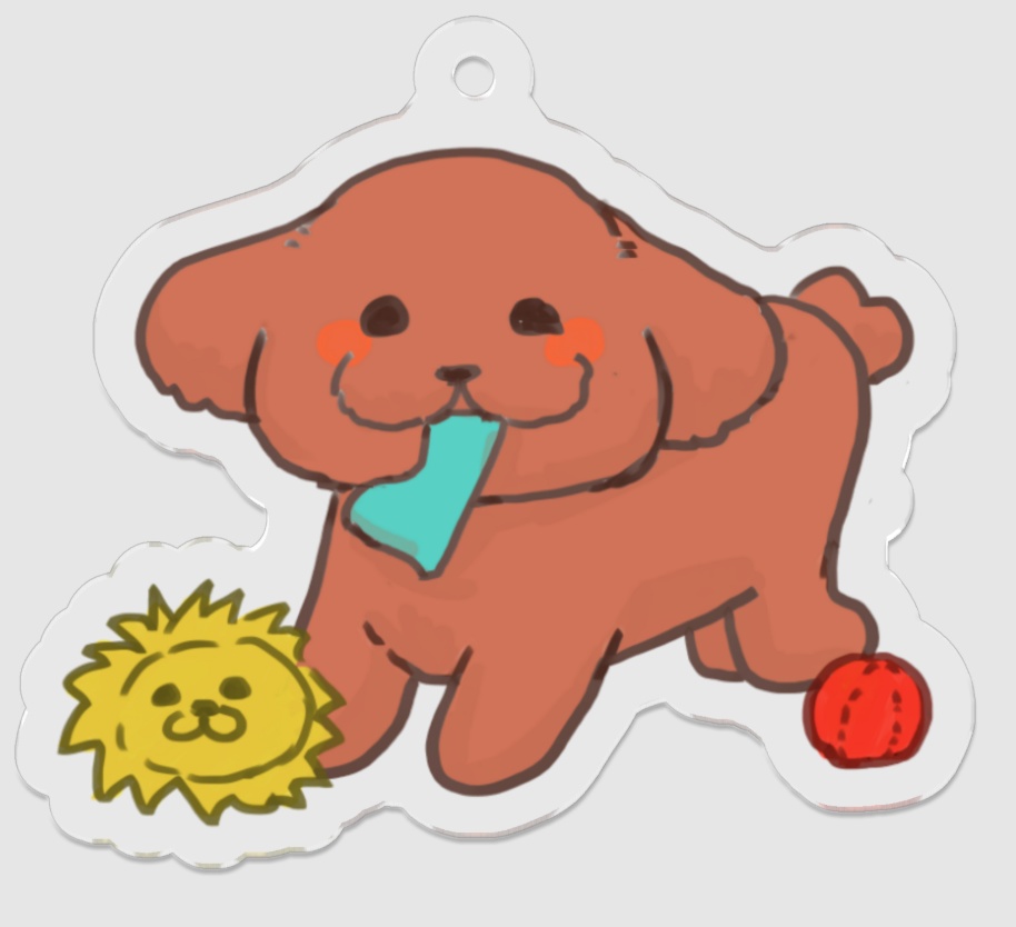 いぬまるちゃんのまったり日常アクキー