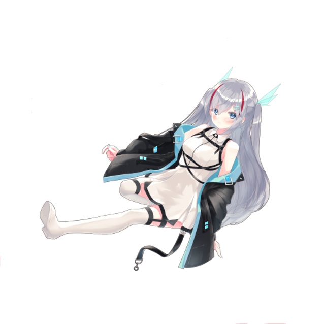 らごぱすホワイト　アクリルキーホルダー-2022モデル