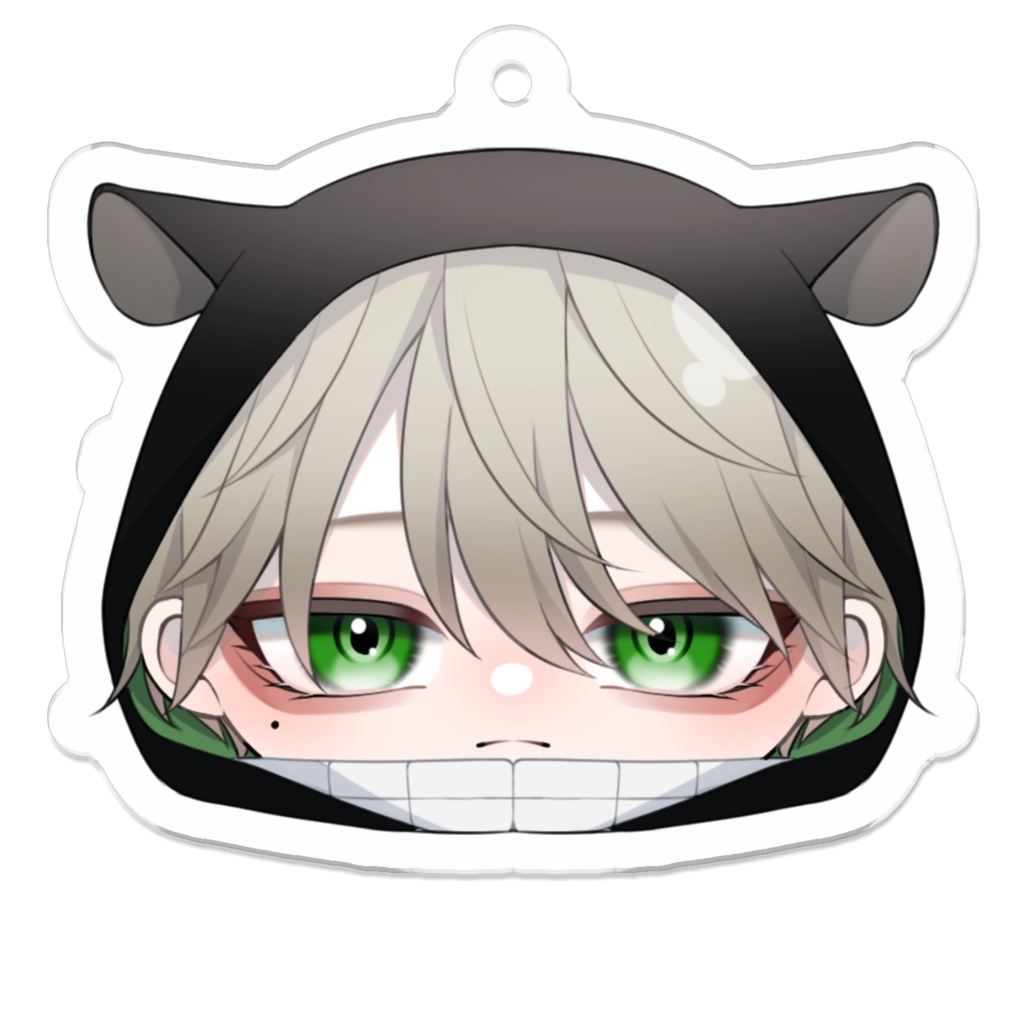 夢中染のモチモチアクリルキーホルダー