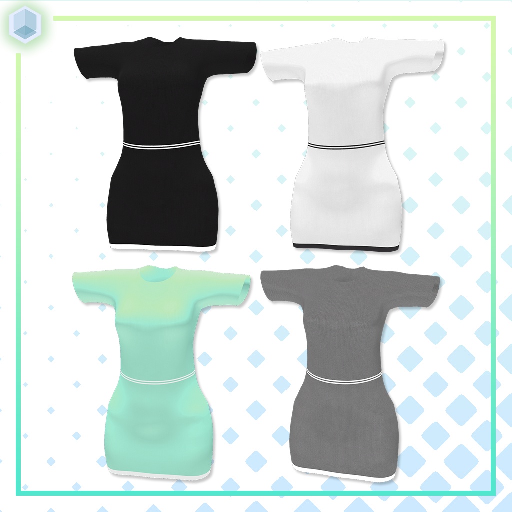 【舞夜衣装 Maya】 ニットワンピース Knit Dress