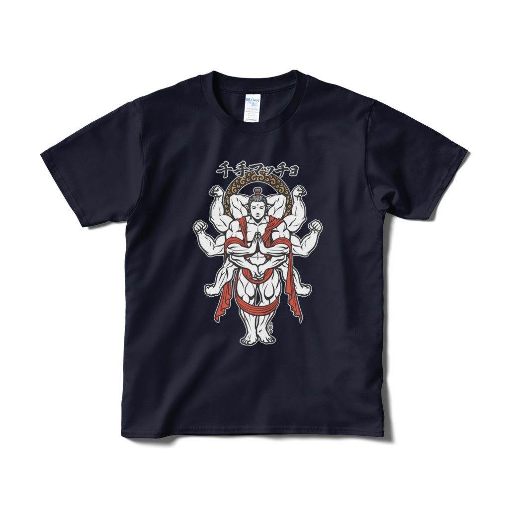 千手マッチョ Tシャツ