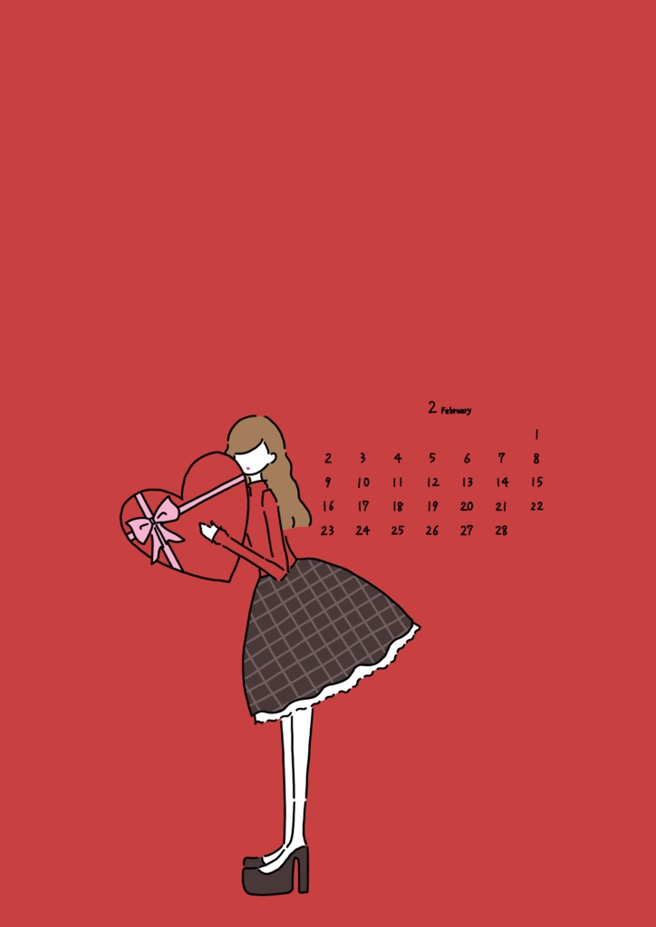 mihokoのカレンダー202502