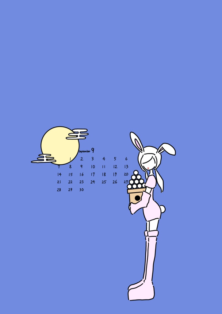 mihokoのカレンダー202509