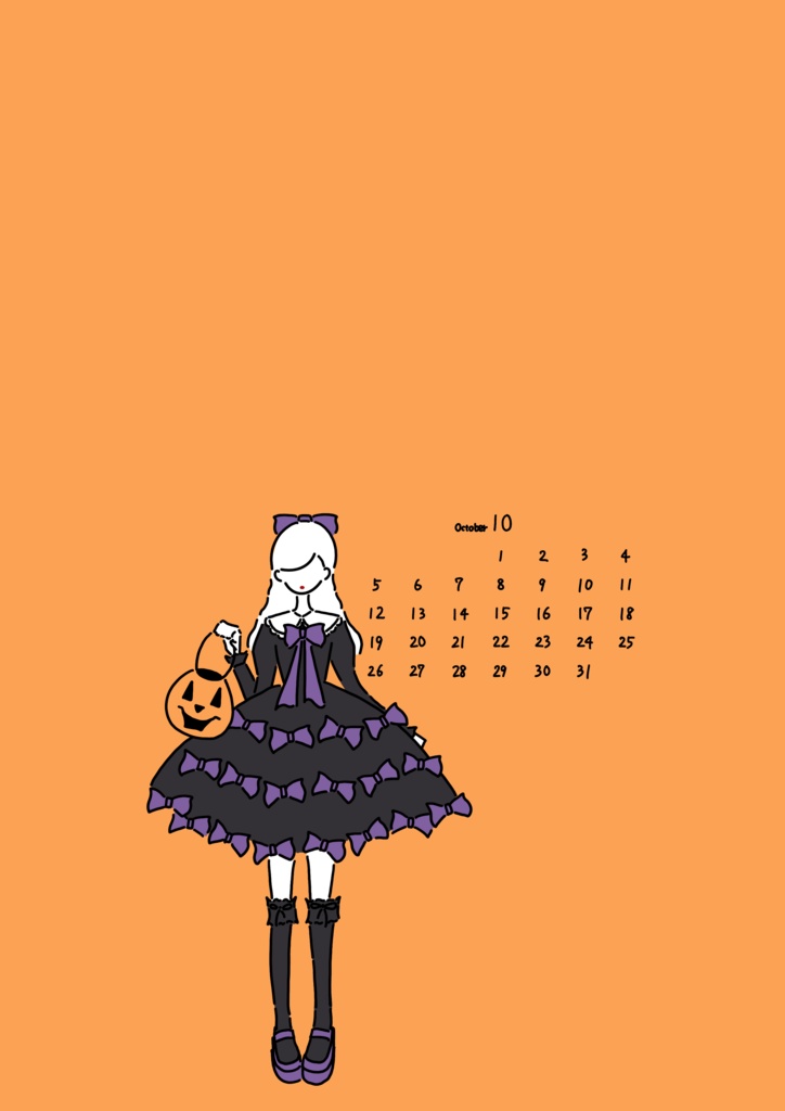 mihokoのカレンダー202510