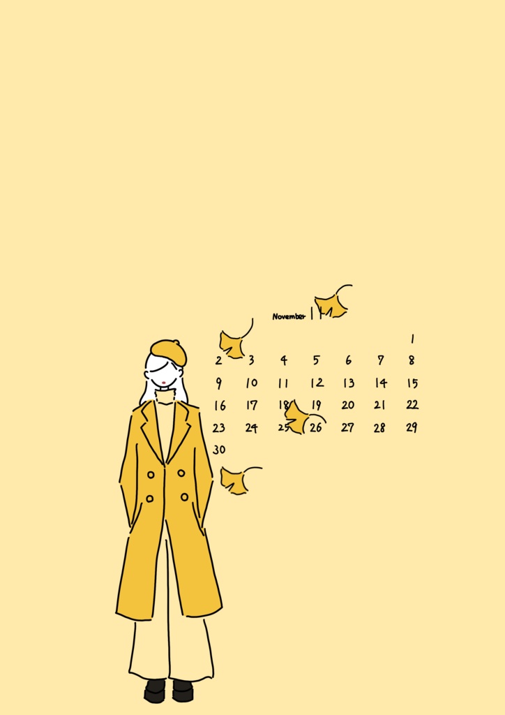 Mihokoのカレンダー202511