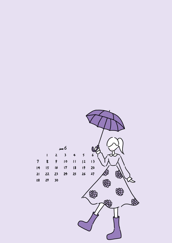 mihokoのカレンダー202606
