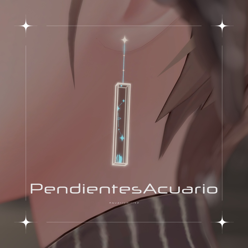 【VRChat想定/PB対応】PendientesAcuario