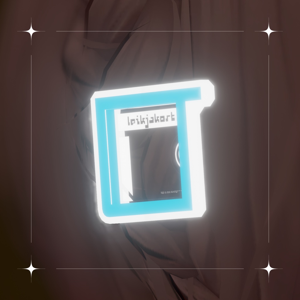 【無料/VRChat想定】leikjakort