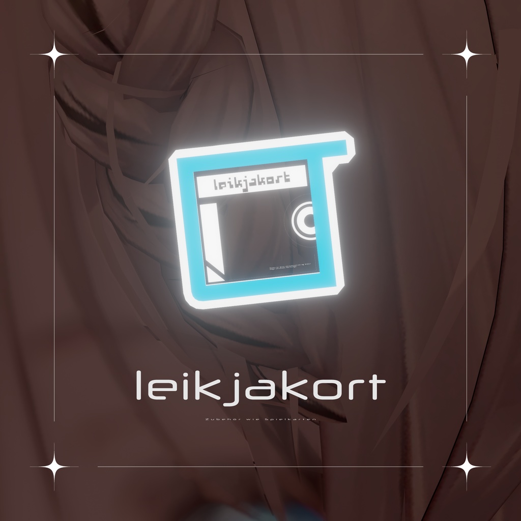 【無料/VRChat想定】leikjakort