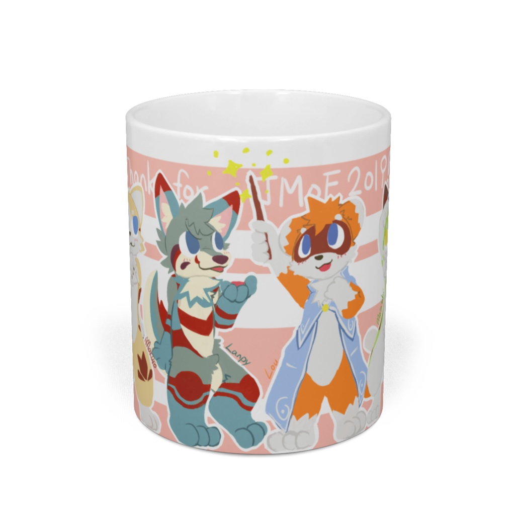 JMoF2019琉宇くんと仲間たちマグカップ(+Lanpy ver.)2