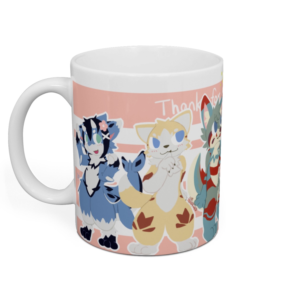 JMoF2019琉宇くんと仲間たちマグカップ(+Lanpy ver.)2