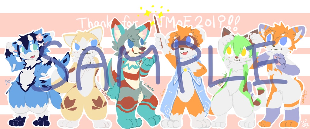 JMoF2019琉宇くんと仲間たちマグカップ(+Lanpy ver.)2