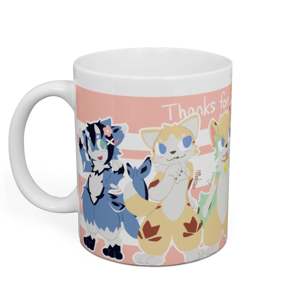 公開中 JMoF2019琉宇くんと仲間たちマグカップ(+Grass ver.)