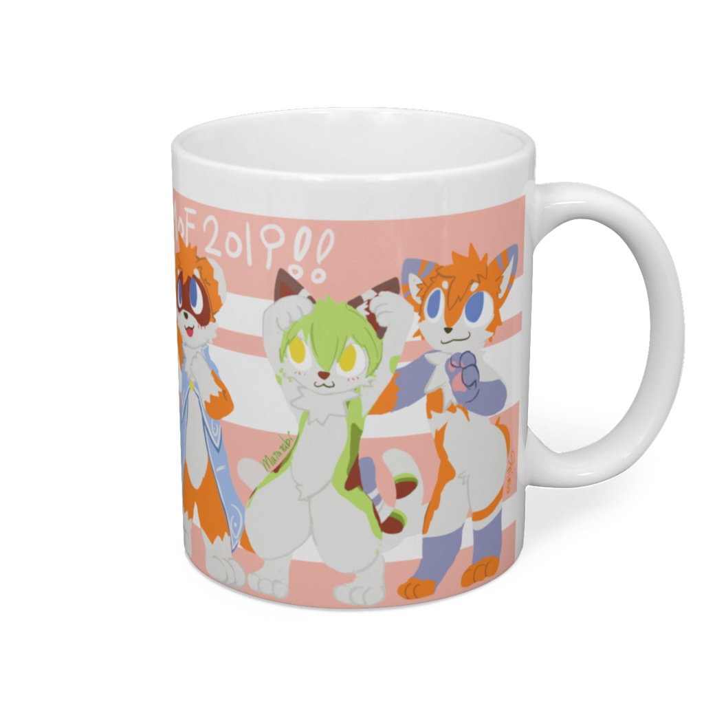 JMoF2019琉宇くんと仲間たちマグカップ(+Ametis ver.)