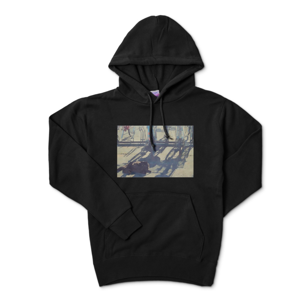 CATパーカー〈BLACK〉