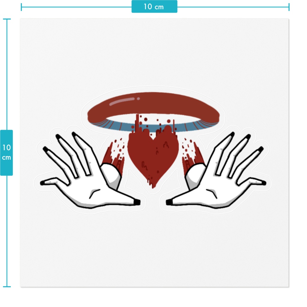 HAND ステッカー
