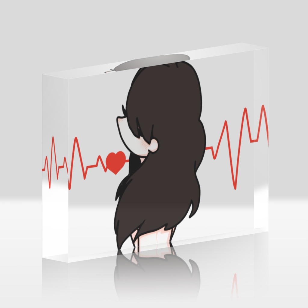 GIRL アクリルブロック