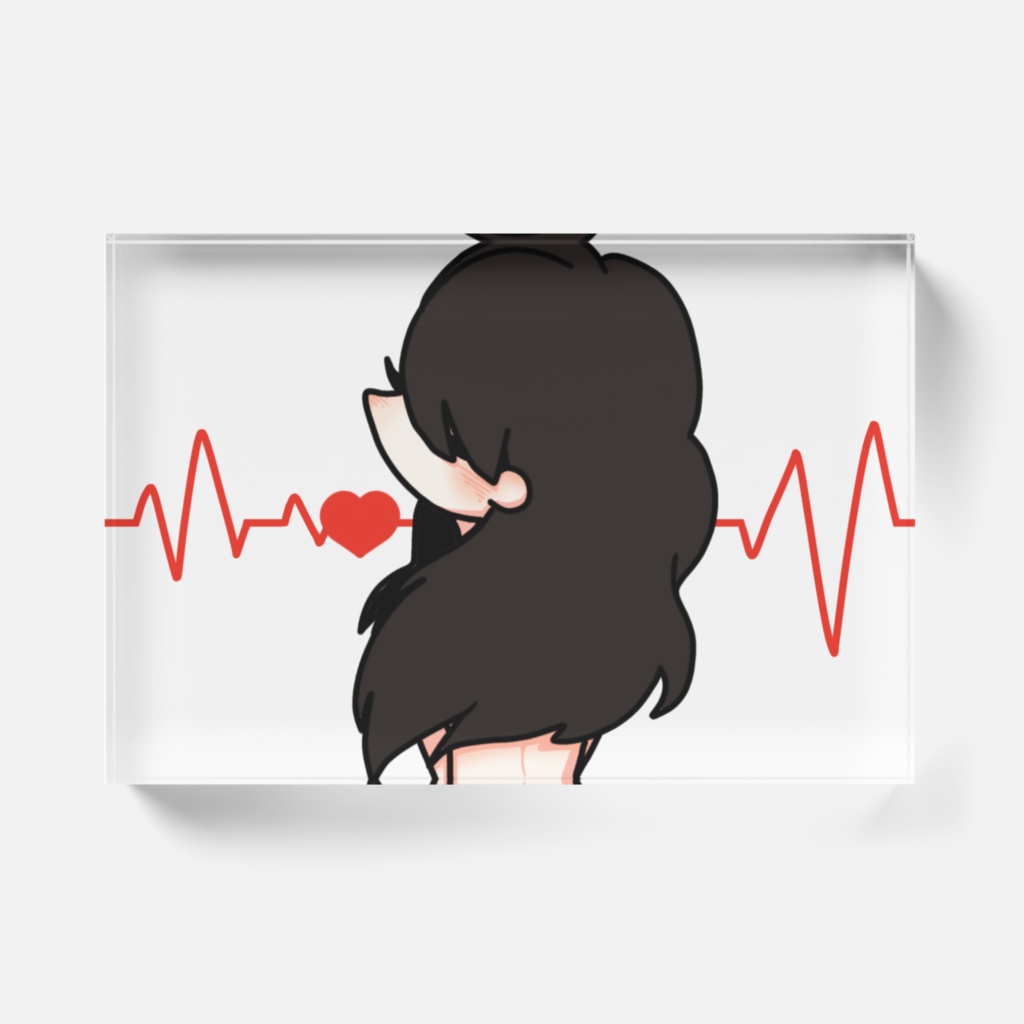 GIRL アクリルブロック