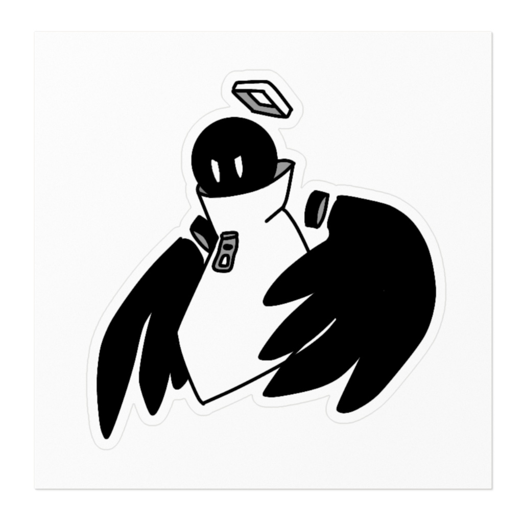 堕天使ステッカー