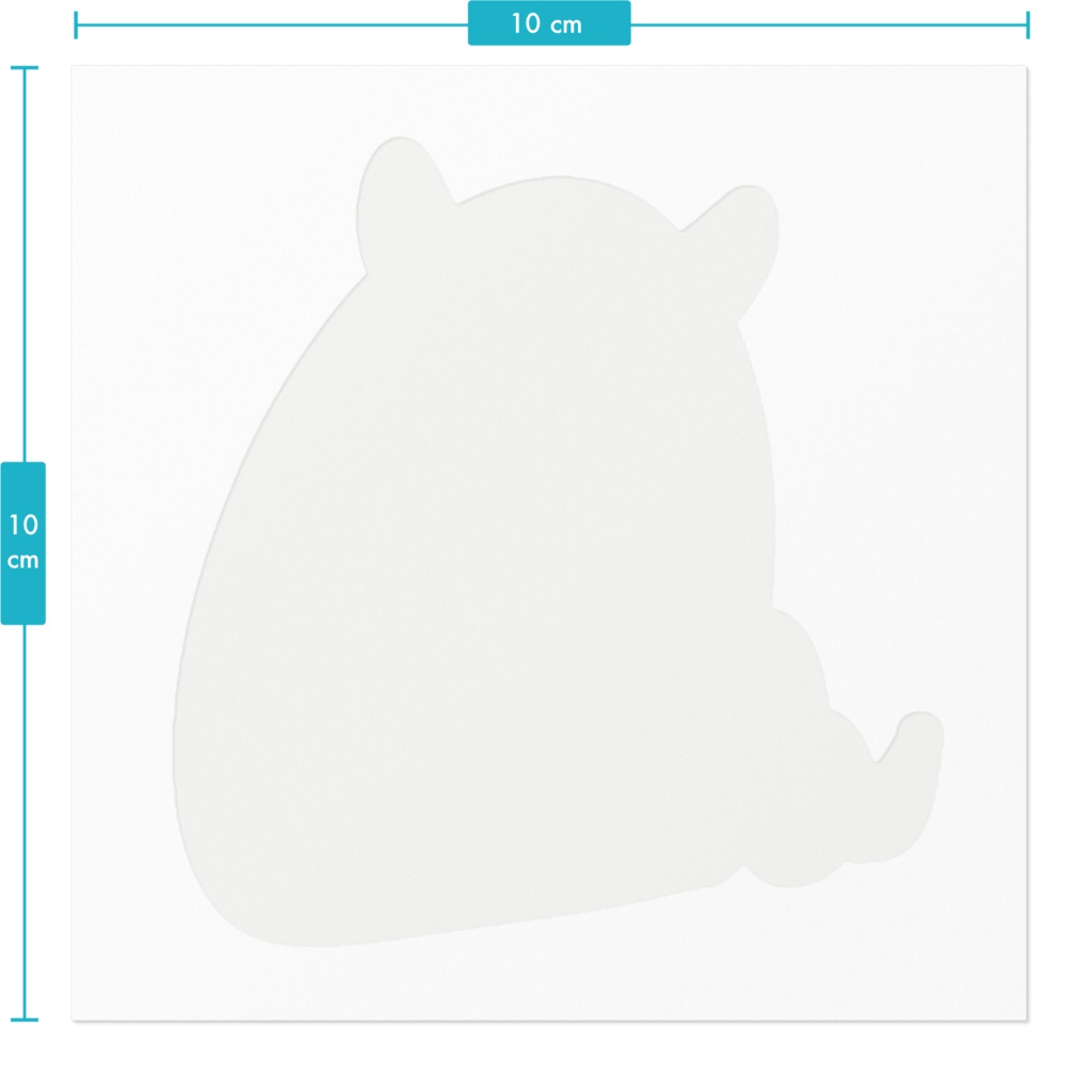 オバケのケイパーステッカー