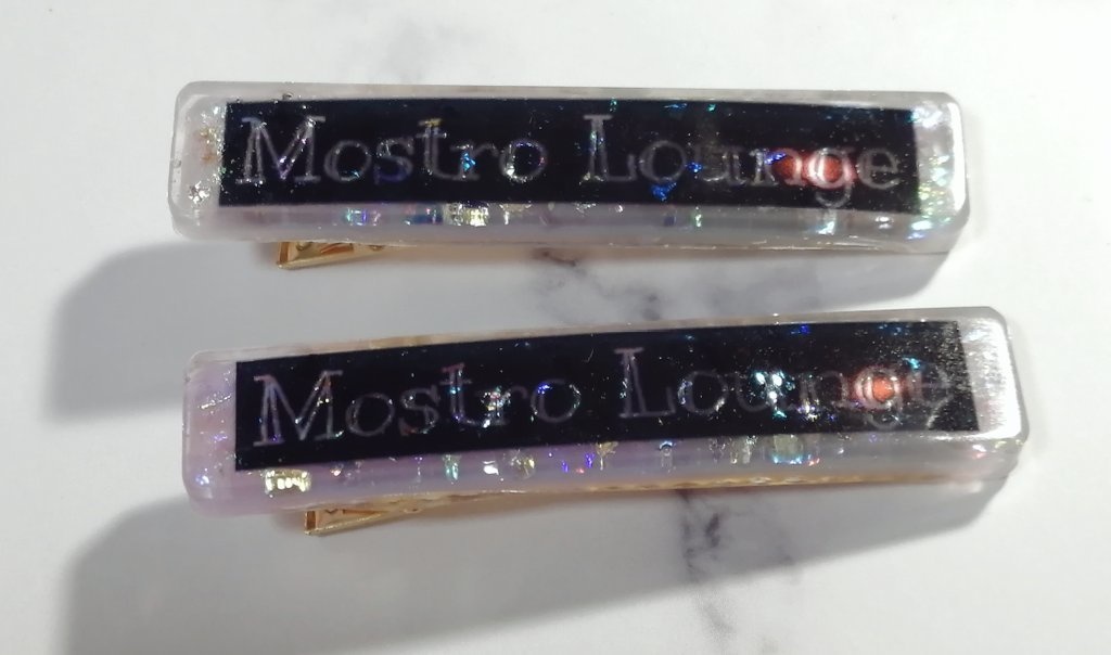 きらきらヘアクリップ