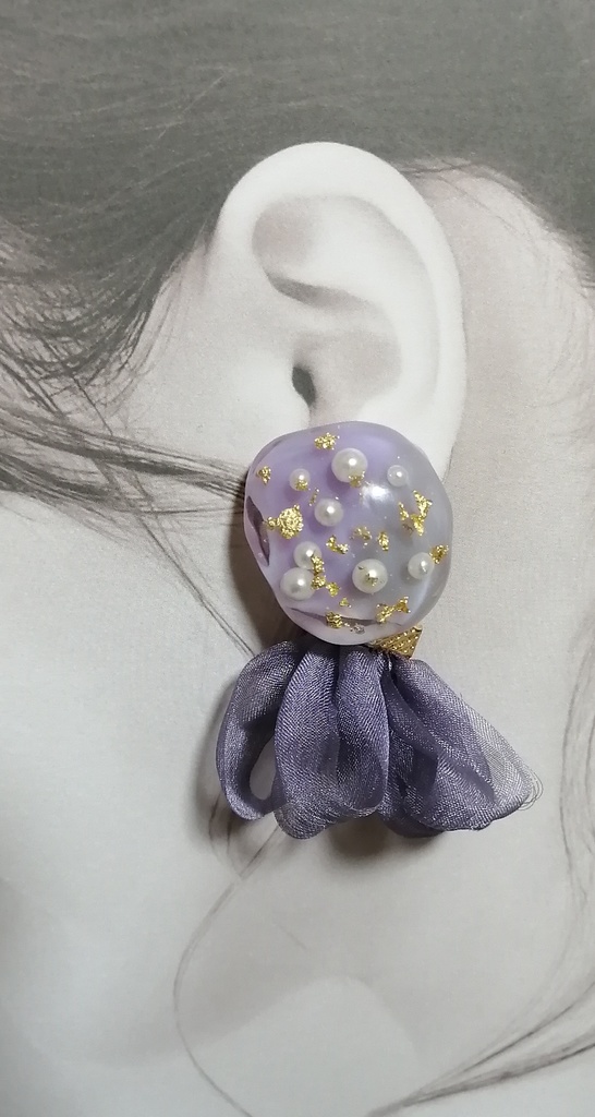 アズールのタコちゃんイヤリング・ピアス