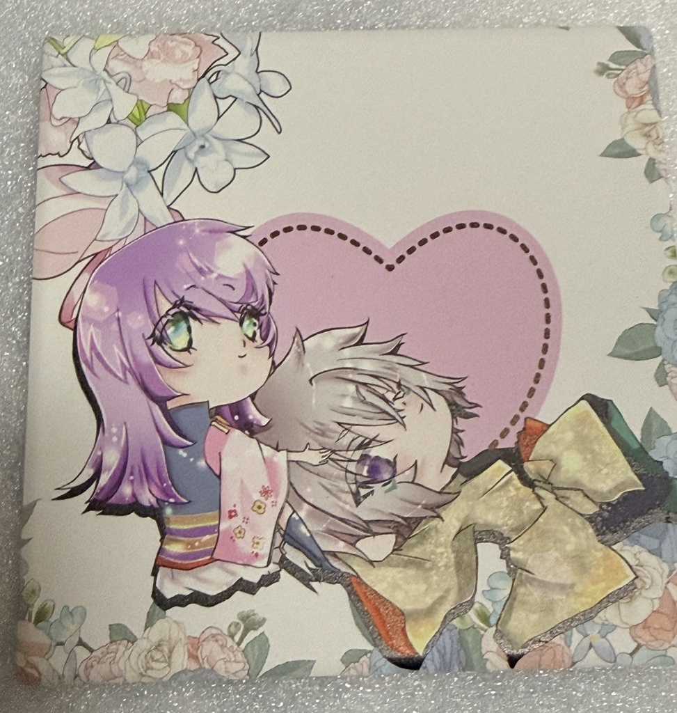 ［白雲石コースター］  遙かなる時空の中で3 知盛×望美  