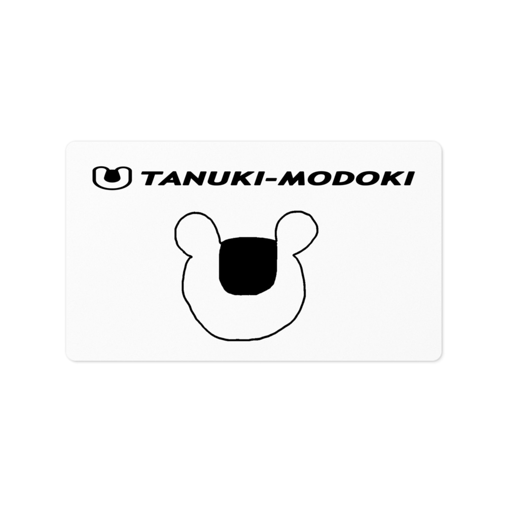 タヌキモドキステッカー
