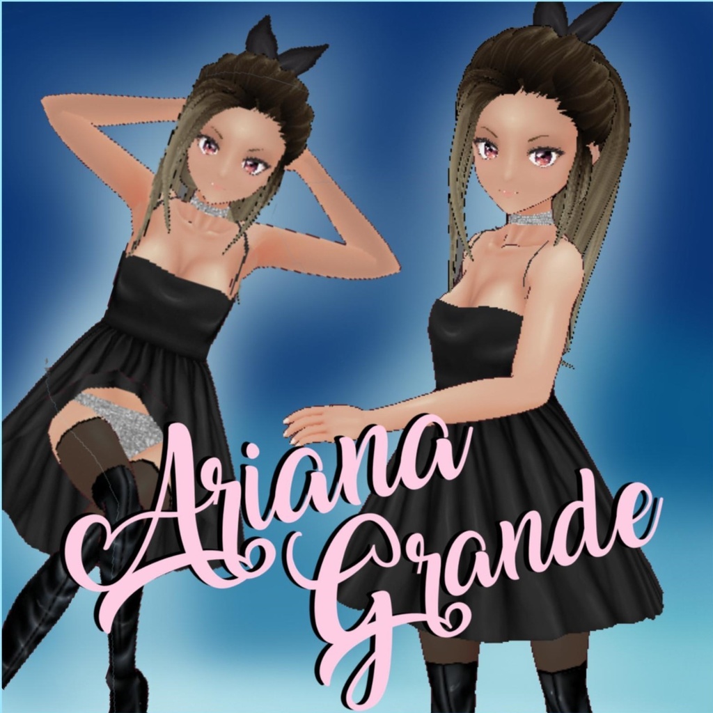 Ariana Grande Black Dress