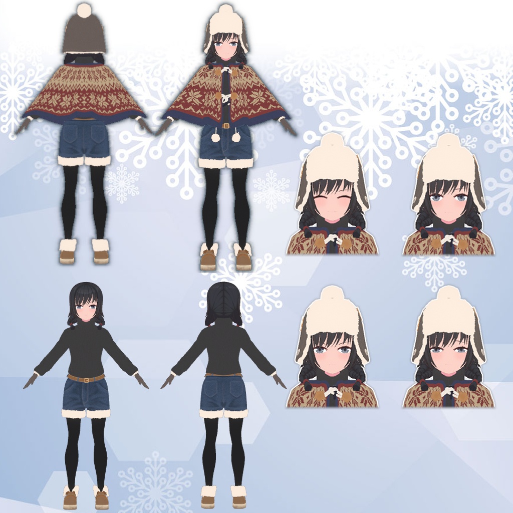 名雪 / オリジナル3Dアバター