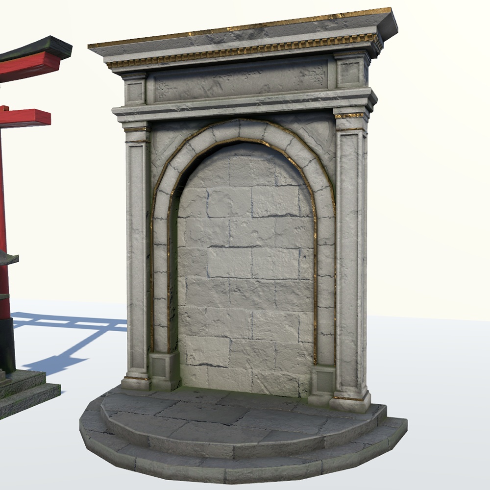 【VRChat想定】ゲートオーナメントセット【ポータルなどに!】