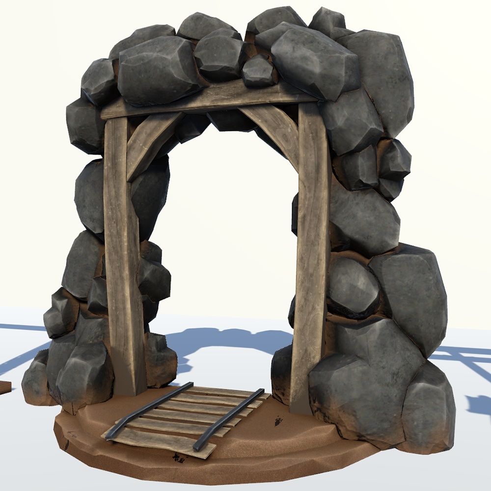 【VRChat想定】ゲートオーナメントセット【ポータルなどに!】