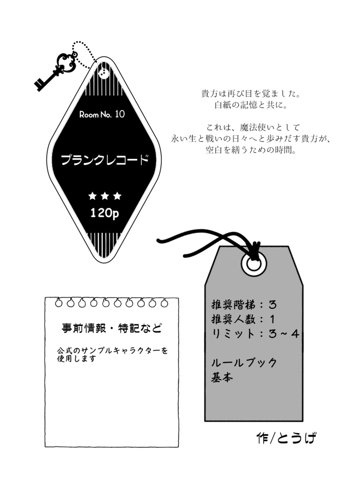 マギカロギアショートシナリオ集「midnight lodger’s gift」