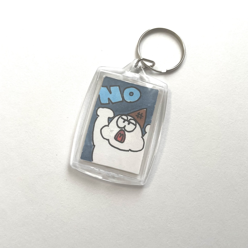 NO/HELLO 原画キーホルダー