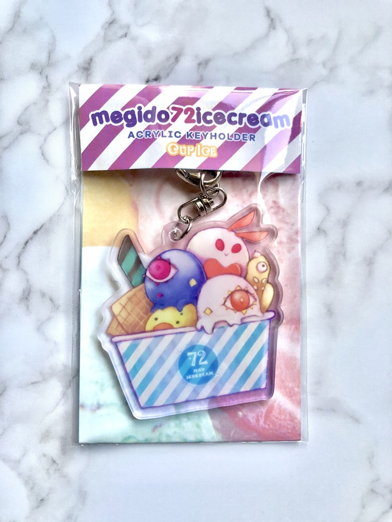 幻獣アイス アクリルキーホルダー