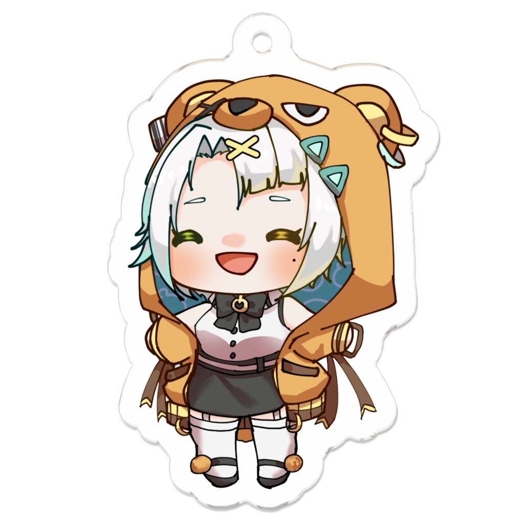 アクリルキーホルダー(笑顔)