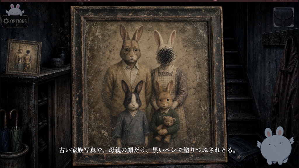 Rabbits Hunt 2 体験版(無料)|和風探索ホラーアドベンチャー