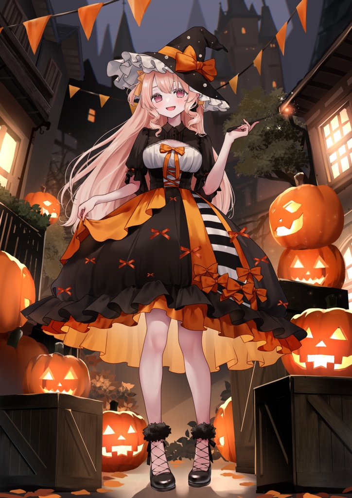 【ハロウィン】B2ミニタペストリー（ハロウィンコスVer.）