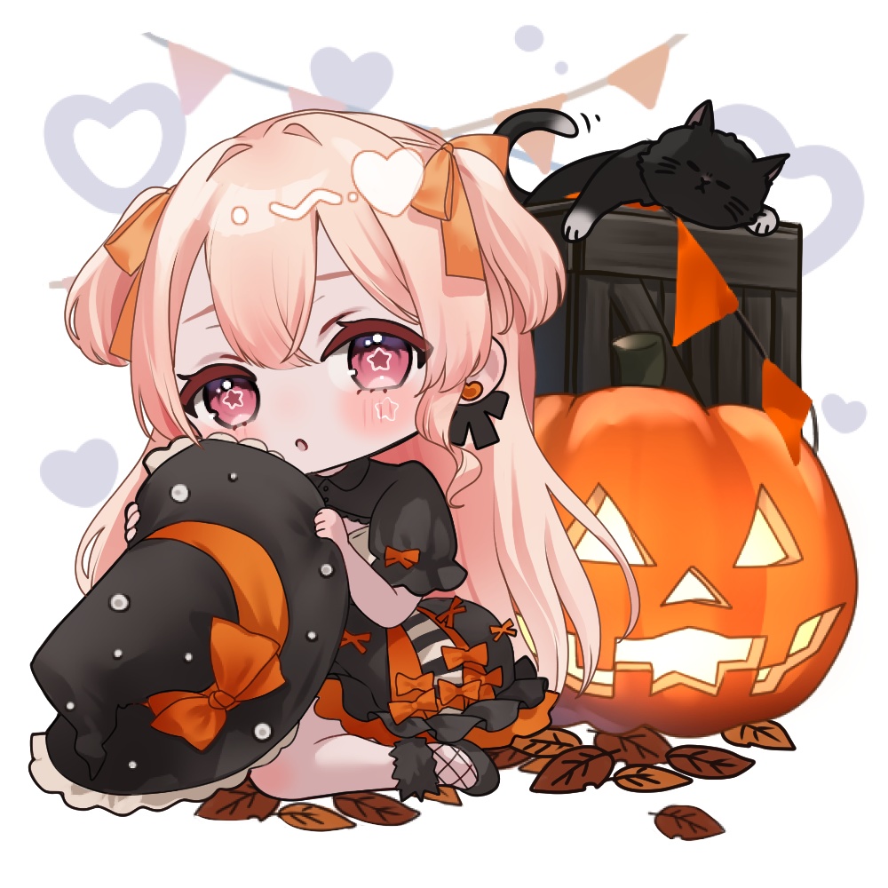 【ハロウィン】ホログラムアクリルキーホルダー（ハロウィンコスVer.）