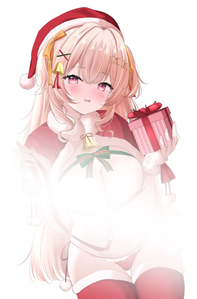 三ツ星リサ アクリルスタンド（サンタコスVer.）🎅✨