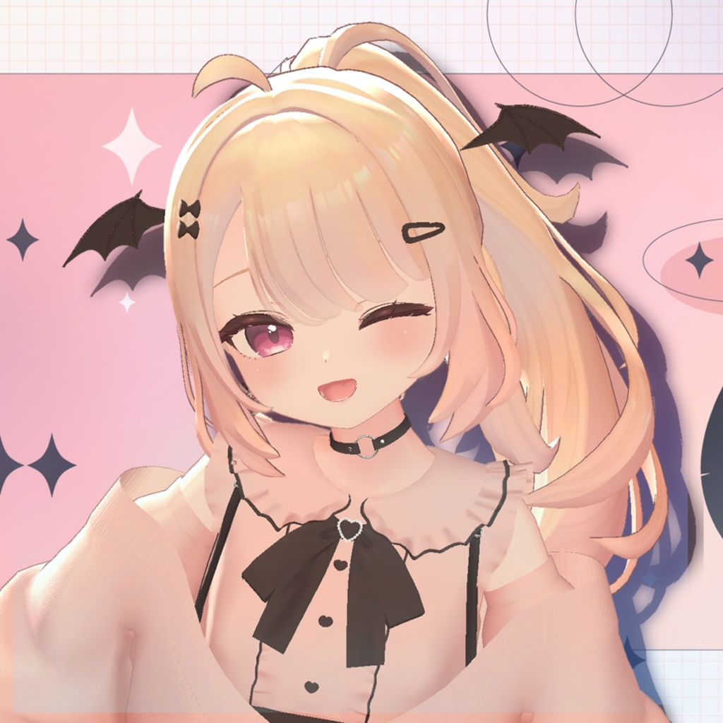 【18アバター対応】ハイポニーテールヘア -Ponytail hair-【PB対応】